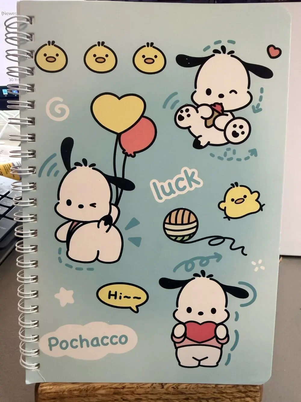 #PC-757 Pochacco Spiral Notebook